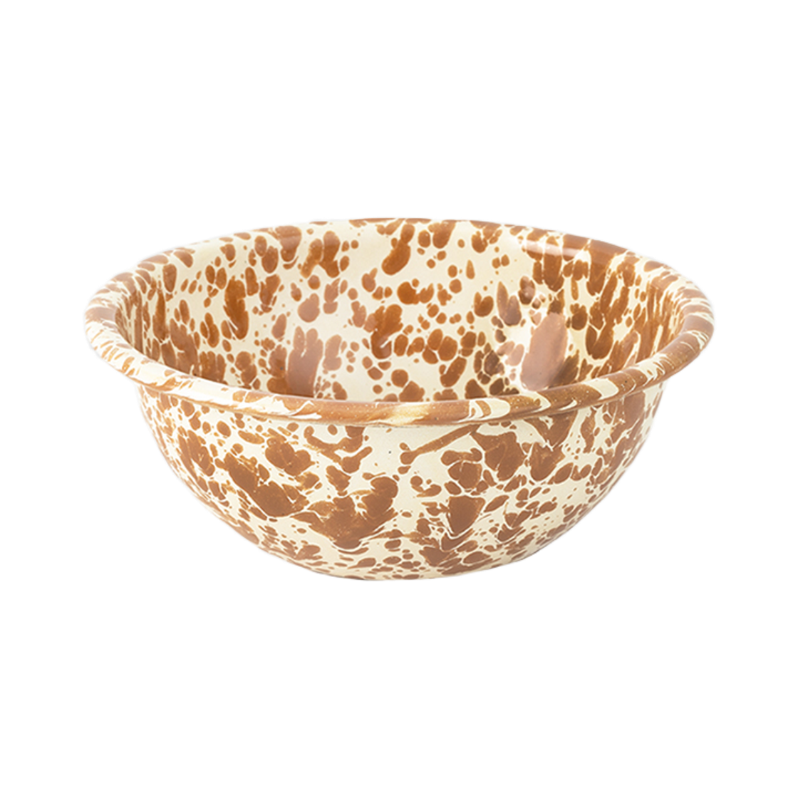 D17SBM CROW CANYON D17 Cereal Bowl Saddle Brown Marble