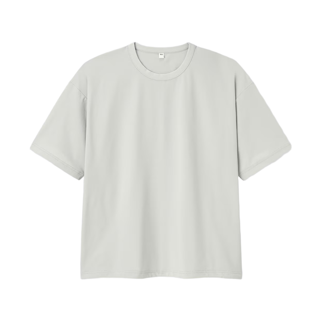359882-02 GU Dry Stretch Boxy T-Shirt Light Gray