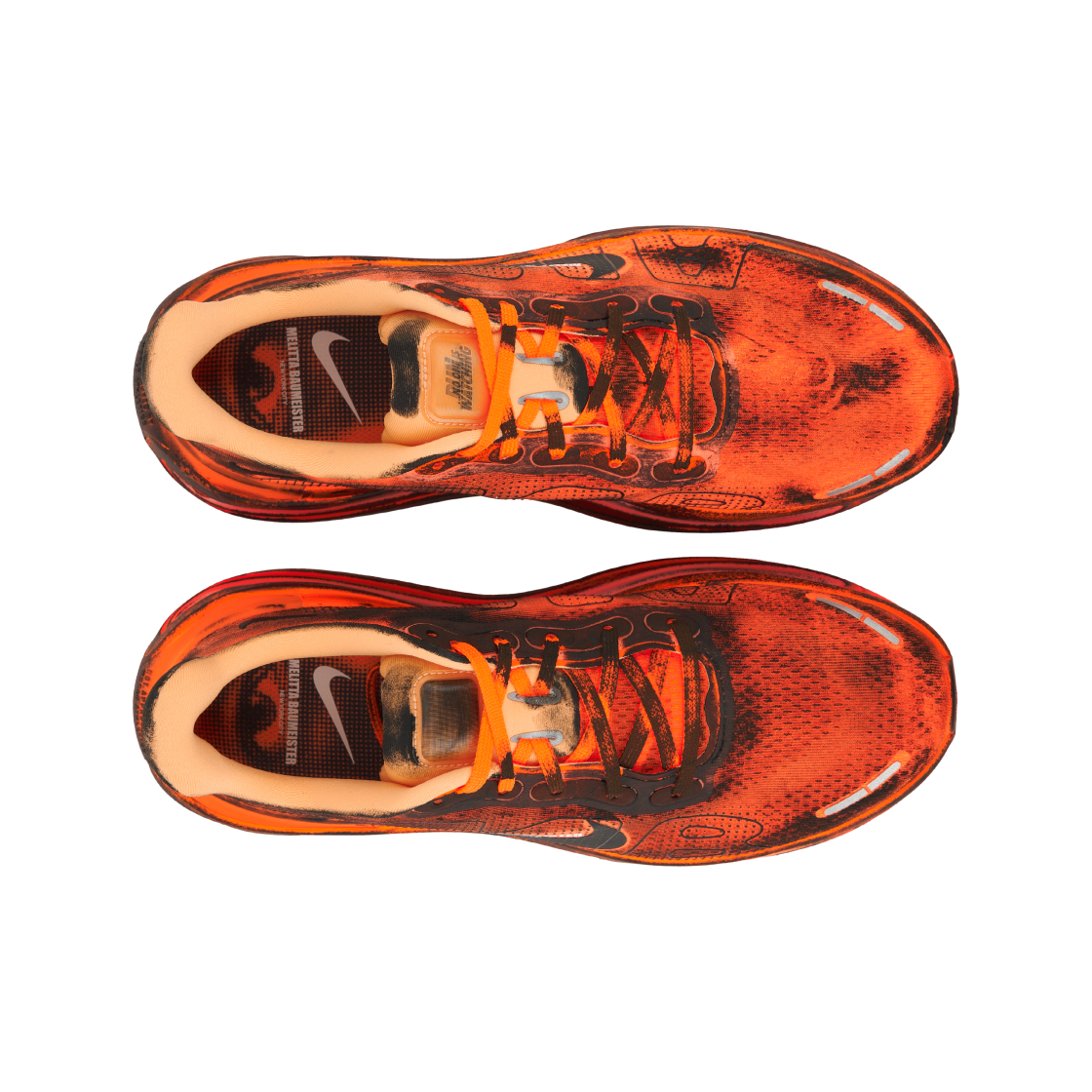 (W) 나이키 x 멜리타 바우마이스터 보메로 프리미엄 토탈 오렌지 앤 오렌지 초크((W) Nike x Melitta Baumeister Vomero Premium Total Orange and Orange Chalk) - 5