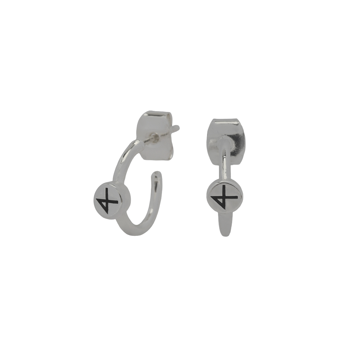 논논 논 밴드 이어링(Nonenon None Bend Earring)