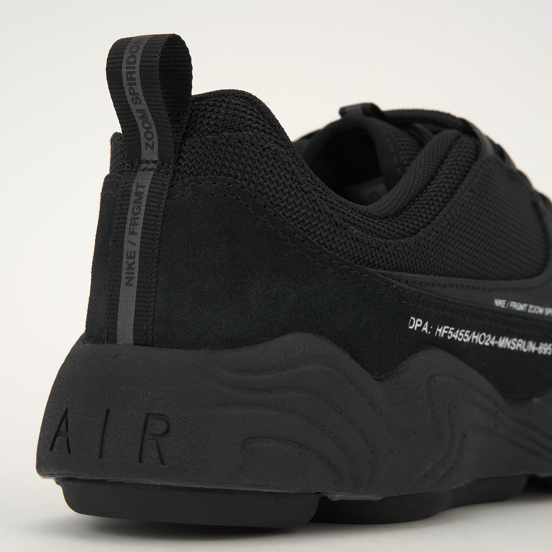 나이키 x 프라그먼트 에어 줌 스피리돈 블랙(Nike x Fragment Air Zoom Spiridon Black) - 8