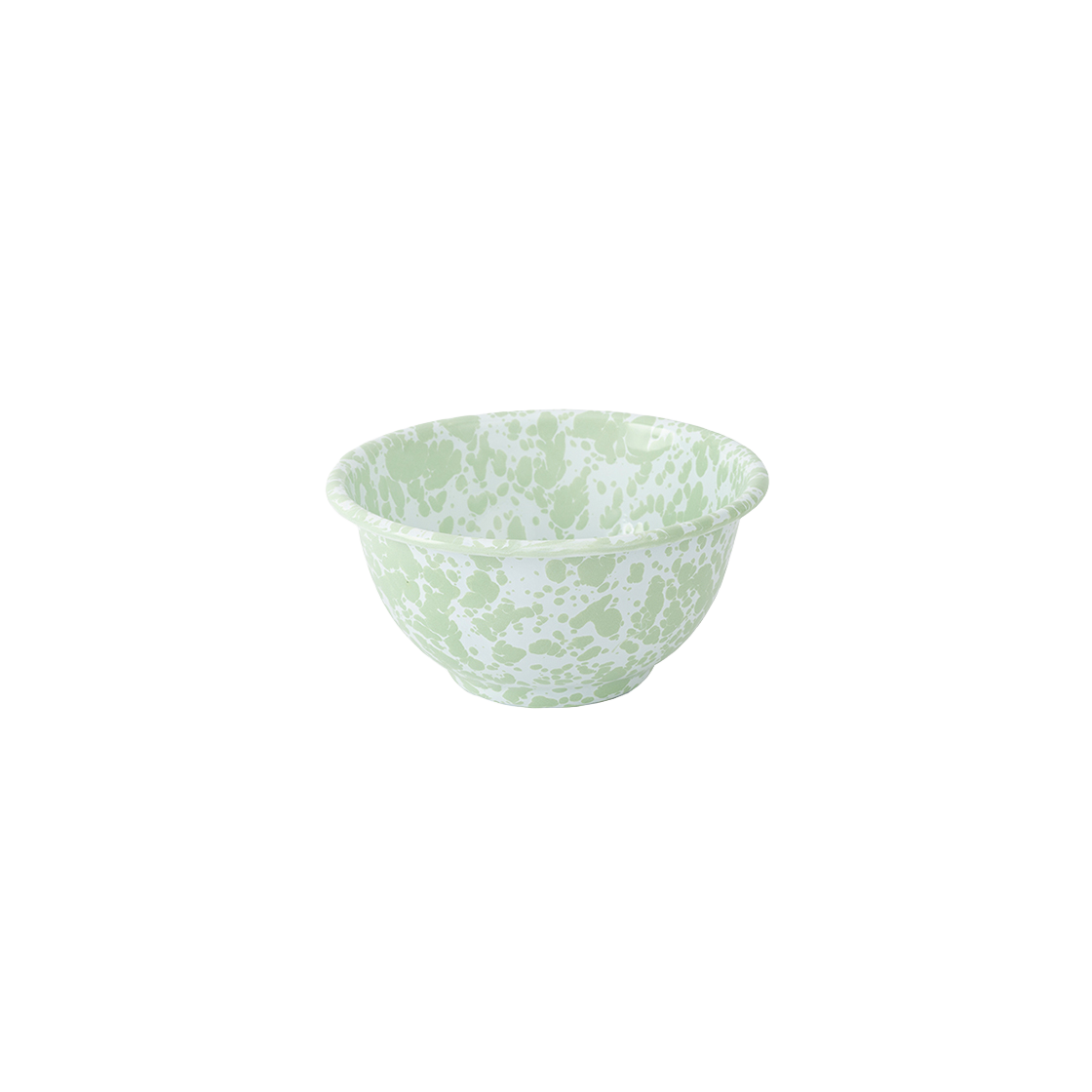 D02LGM CROW CANYON D02 Yougurt Bowl Light Green Marble