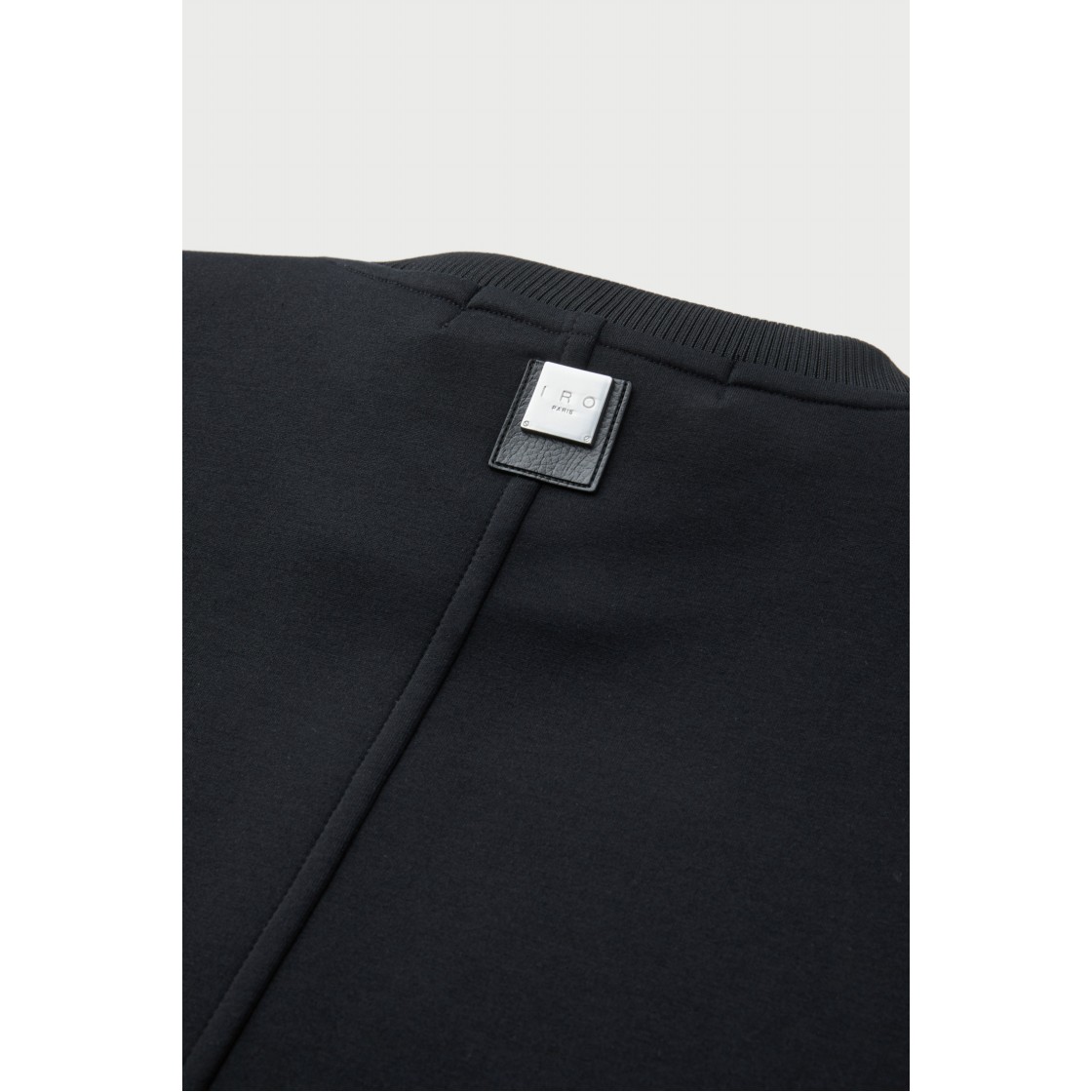 이로 바지옹 라운드 반팔 쿠션 티셔츠 블랙(Iro Vasion Round Short Sleeve Cushion T-Shirt Black) - 6