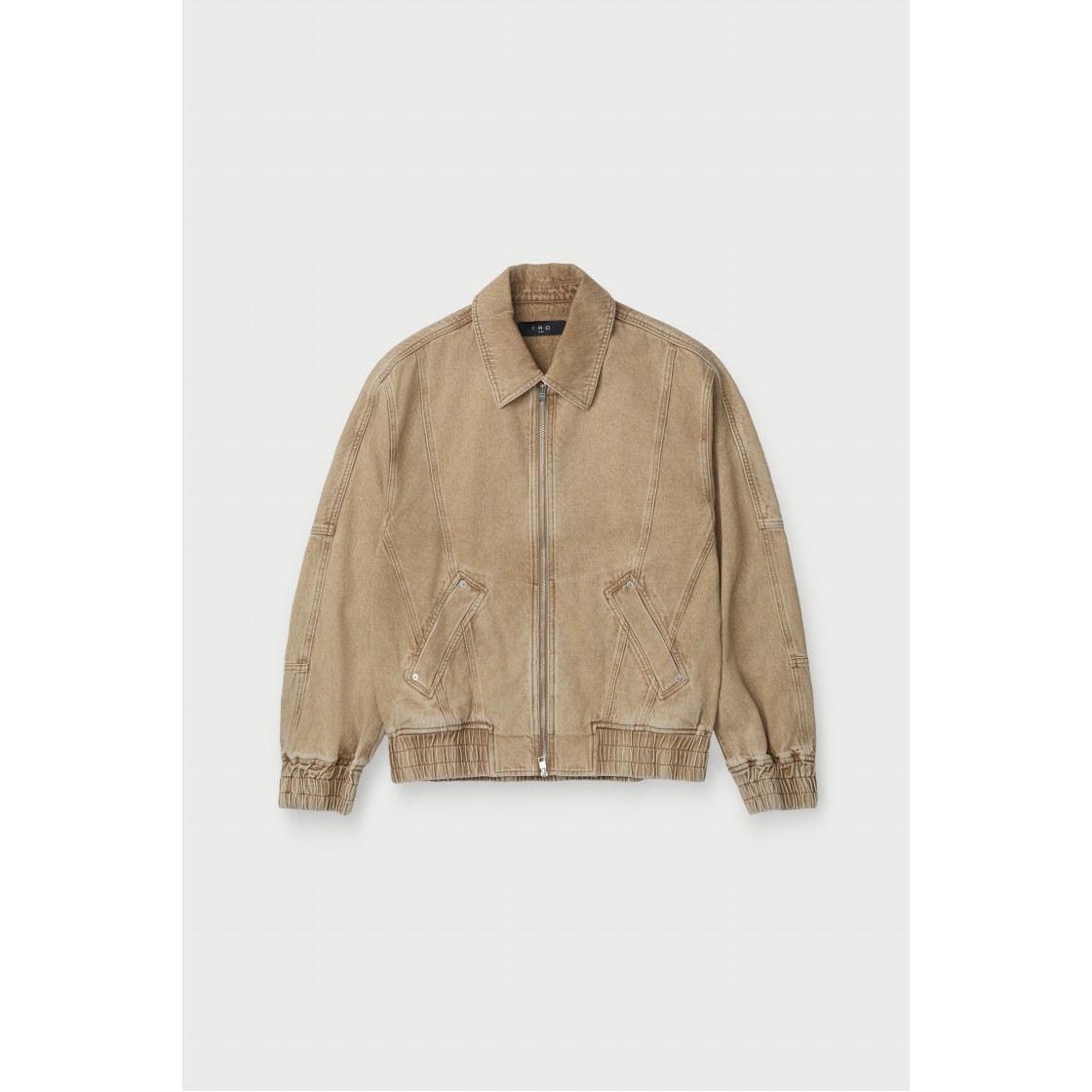 이로 이마리아 피그먼트 워시드 해링턴 자켓 카키(Iro Imarya Pigment Washed Harrington Jacket Khaki) - 2