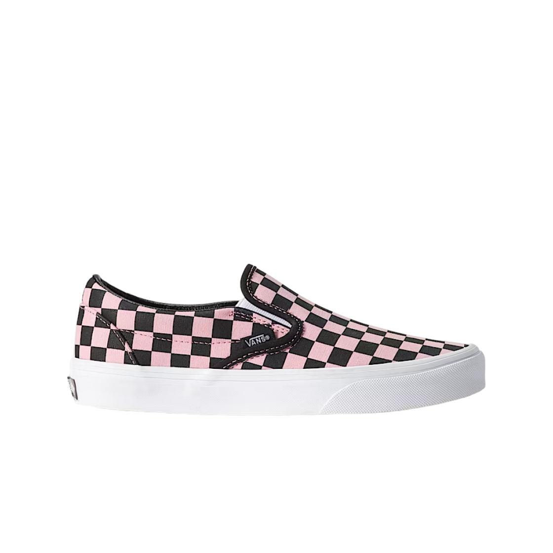 VN000D6YPIB Vans Classic Slip-On Checkerboard Pink Black