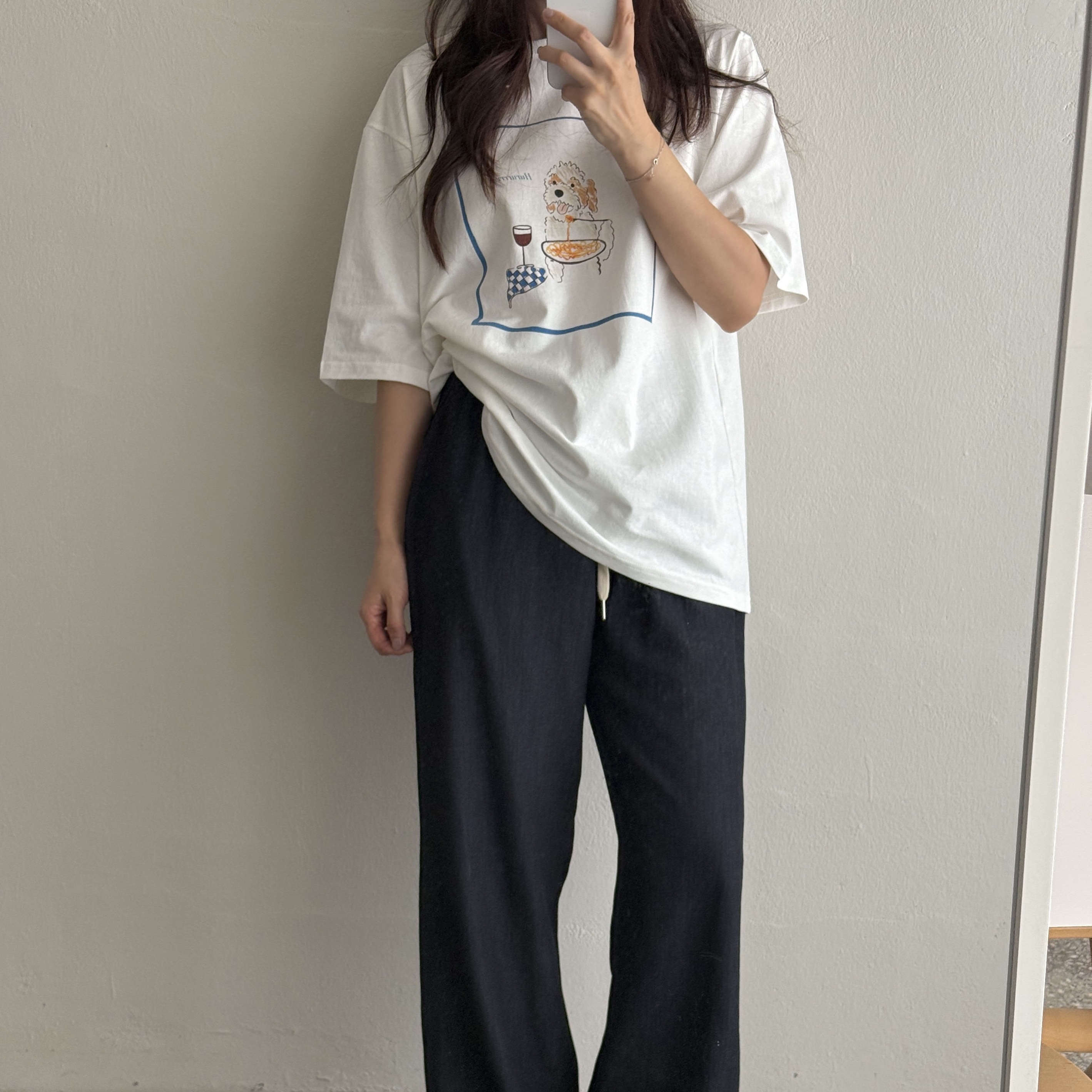 New Balance 530 White Silver, Vivienne Westwood Balbina Bracelet Silver 착용 스타일 - 3