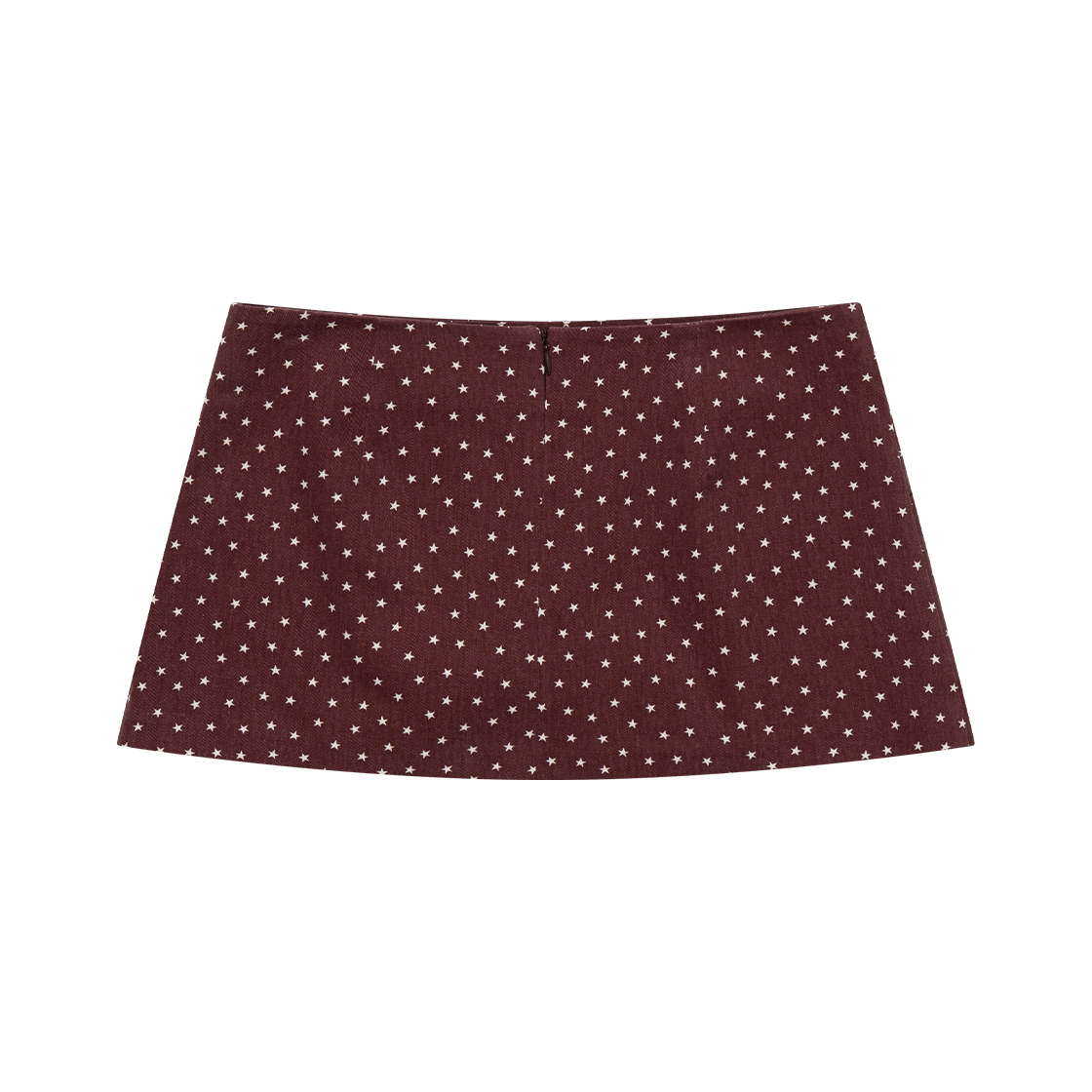 어글리쉐도우 피그먼트 스타 미니 스커트 버건디(UGLYSHADOW Pigment Star Mini Skirt Burgundy) - 2