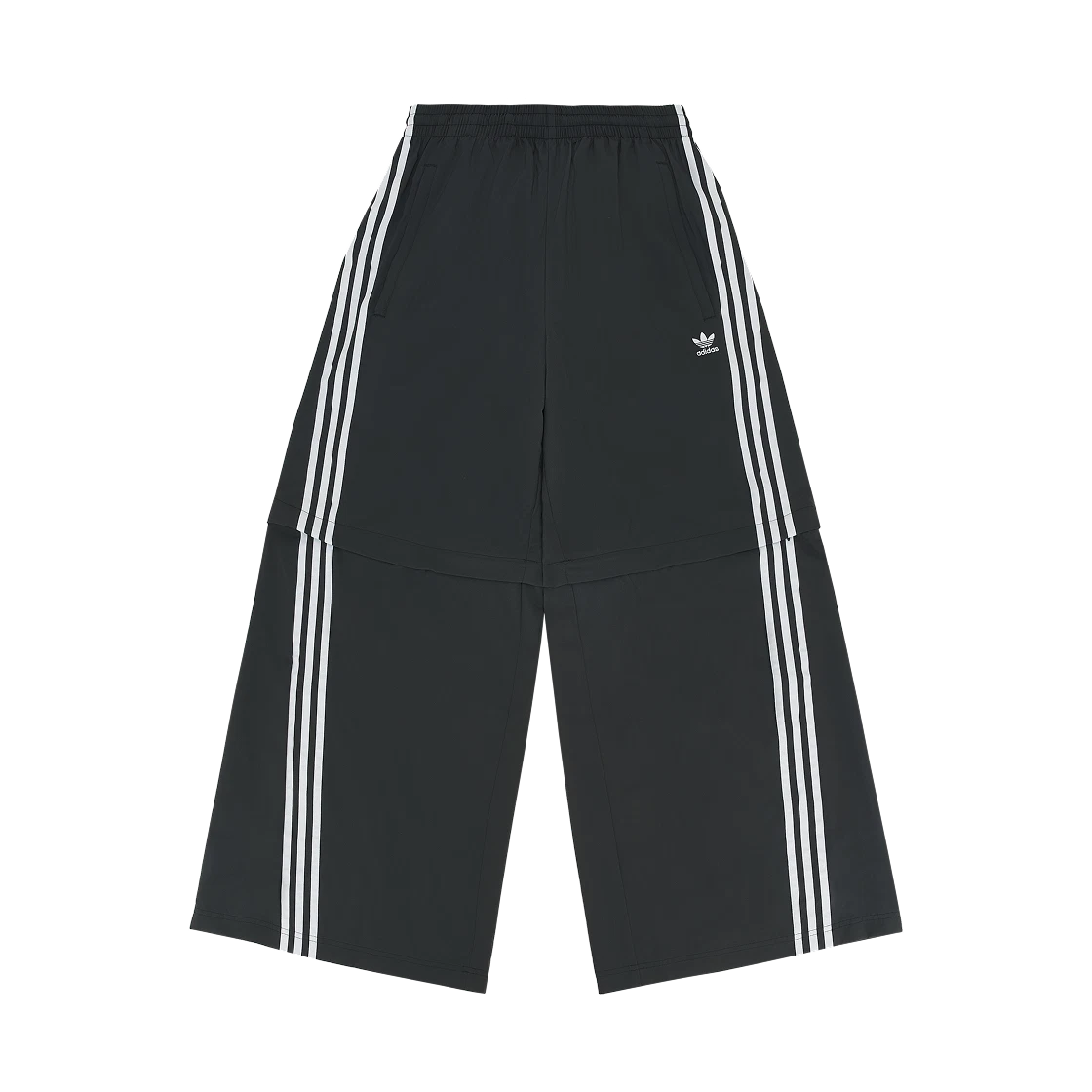 Adidas (W) Adidas Adilenium Season 2 Oversized Zip Off Track Pants Gender Neutral Black - KR Sizing · XXS