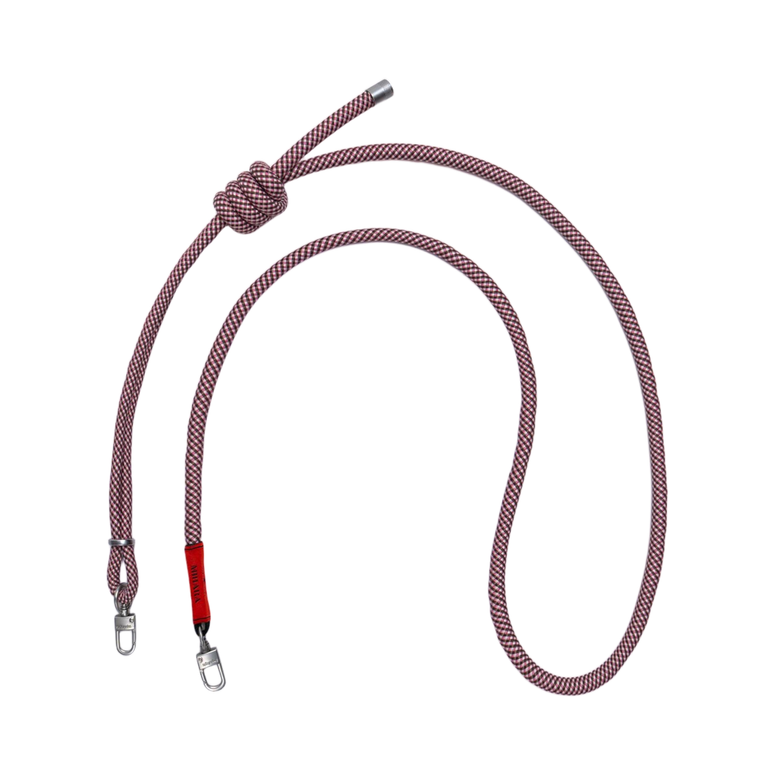 메종 미하라 야스히로 x 토폴로지 8mm 로프 스트랩 로즈 마쉬멜로우(Maison Mihara Yasuhiro x Topologie 8mm Rope Strap Rose Marshmallow)