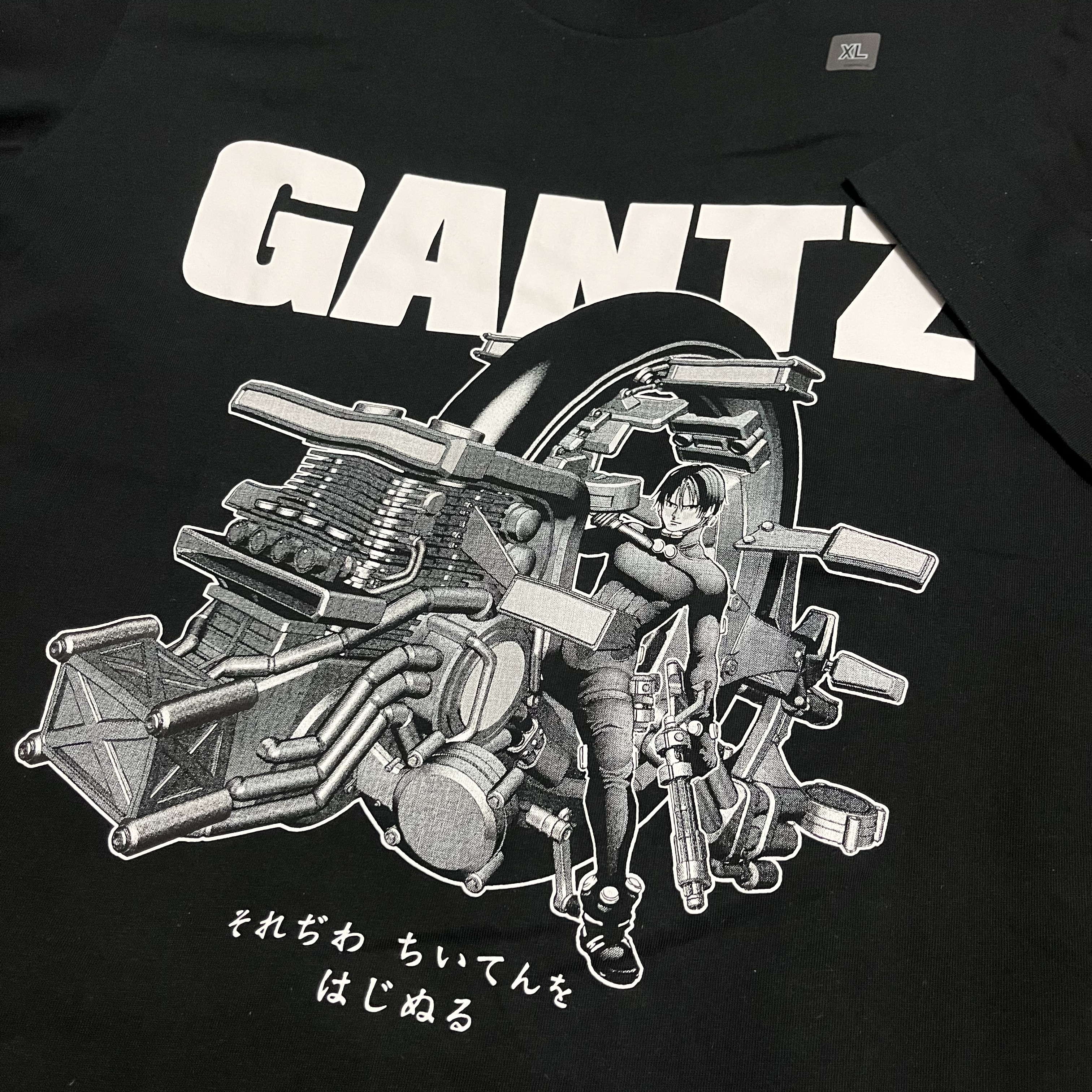 Uniqlo UT Shueisha 100th Anniversary Gantz T-Shirt Black 착용 스타일