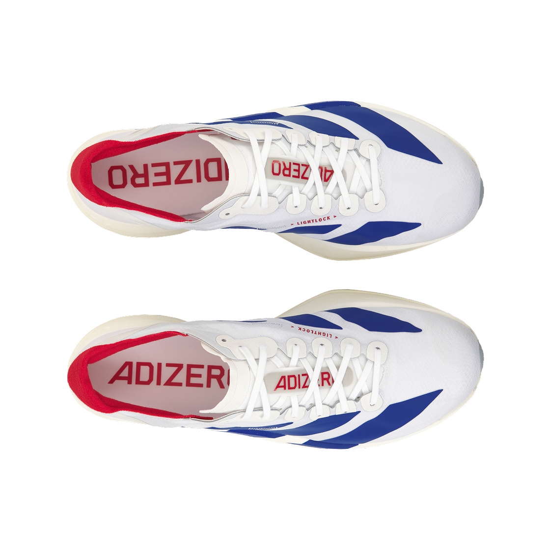 아디다스 아디제로 아디오스 프로 4 클라우드 화이트 로얄 블루(Adidas Adizero Adios Pro 4 Cloud White Royal Blue) - 5