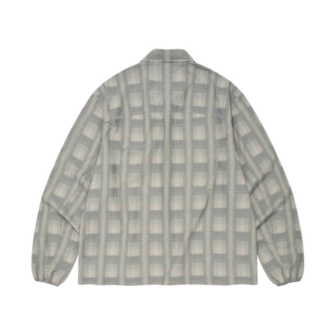 커버낫 x 미즈노 체크 패턴 나일론 셔츠 빈티지 그린(Covernat x Mizuno Check Pattern Nylon Shirt Vintage Green) - 2