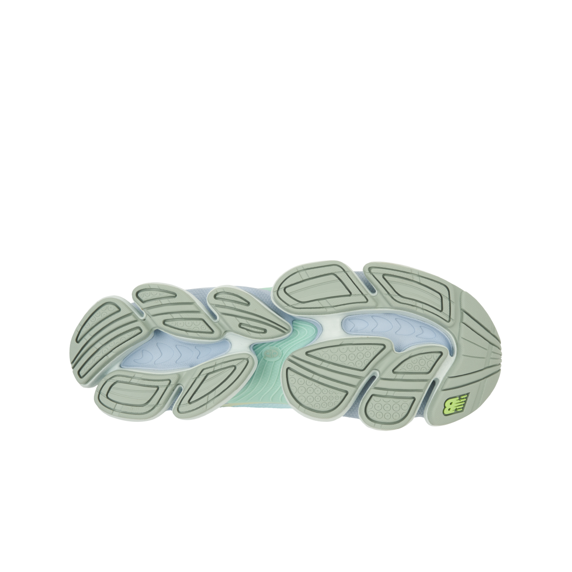 뉴발란스 2000 앱졸브 옥스포드 블루 드라이 라임(New Balance 2000 Abzorb Oxford Blue Dry Lime) - 2