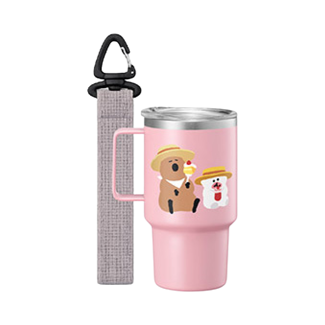 투썸플레이스 x 다이노탱 쁘띠 텀블러 110ml 핑크(A Twosome Place x Dinotaeng Petit Tumbler 110ml Pink)