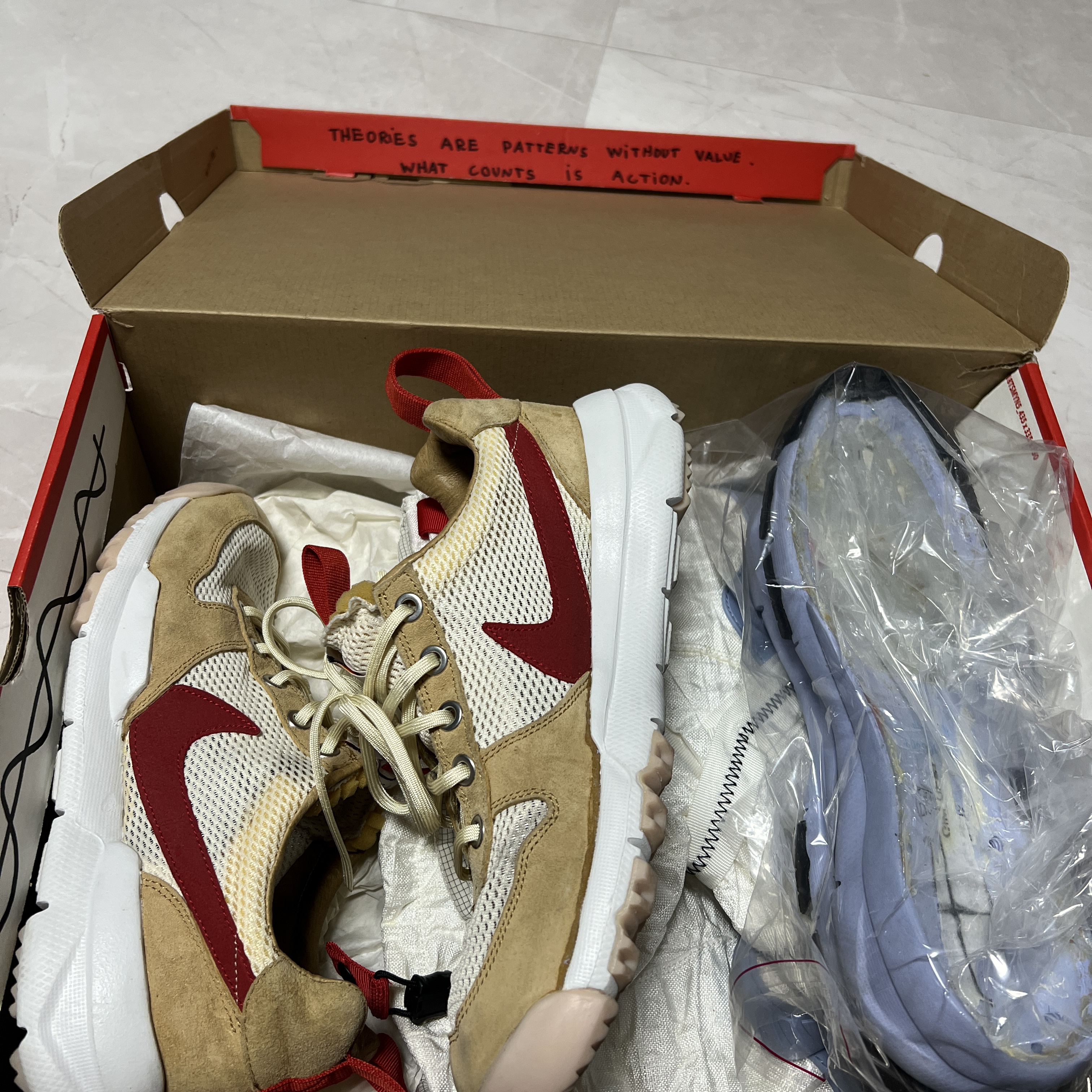 Nike x Tom Sachs Mars Yard Overshoe 3.0 착용 스타일