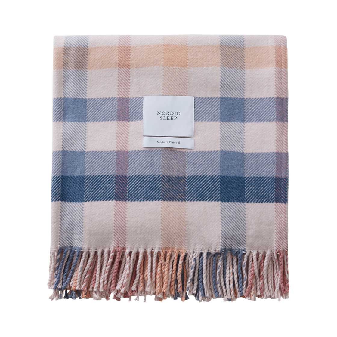 노르딕슬립 블랜디드 스로우 블랭킷 핑크(Nordic Sleep Blended Throw Blanket Pink) - 1