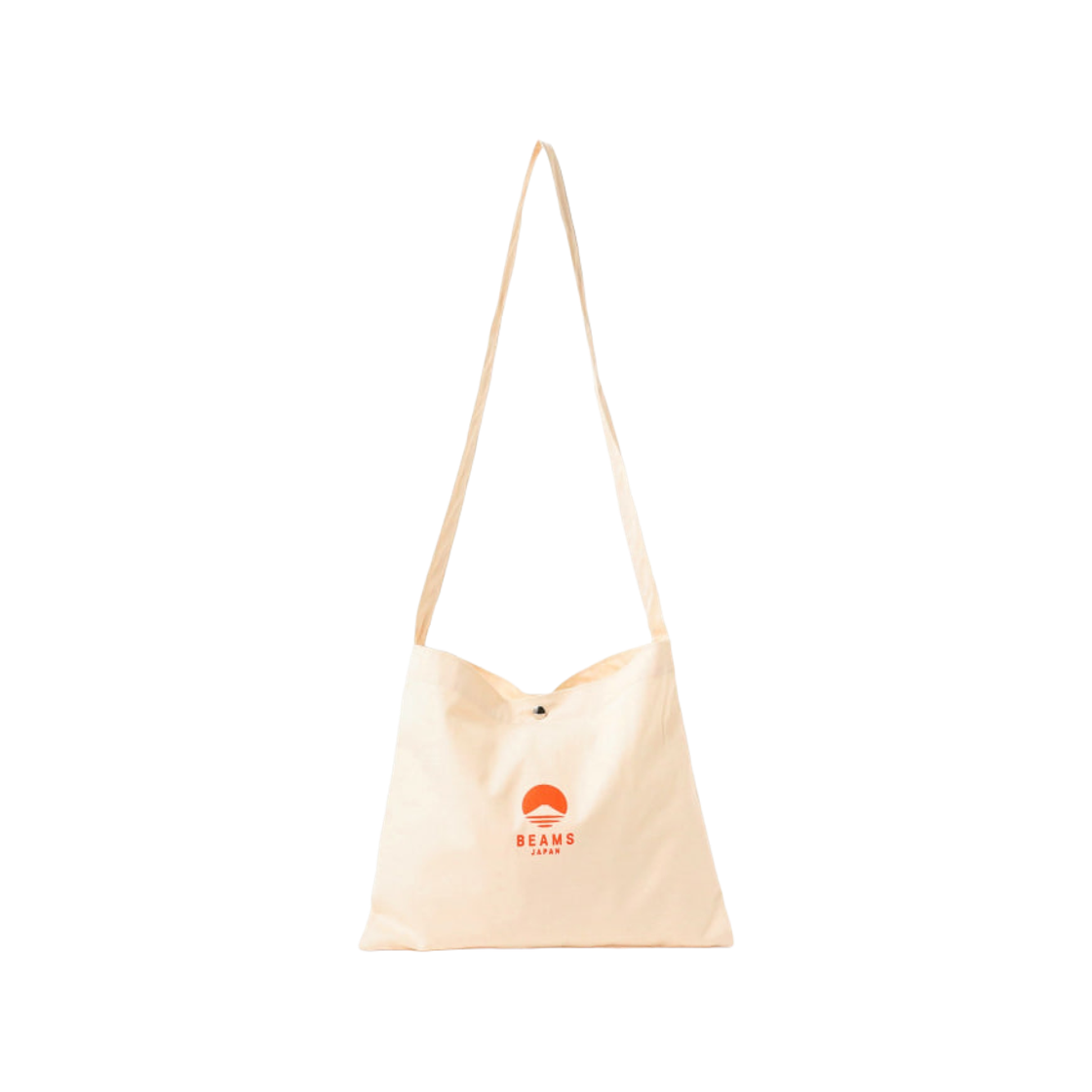빔즈 재팬 로고 사코슈 에크루 오렌지(Beams Japan Logo Sacoche Ecru Orange)
