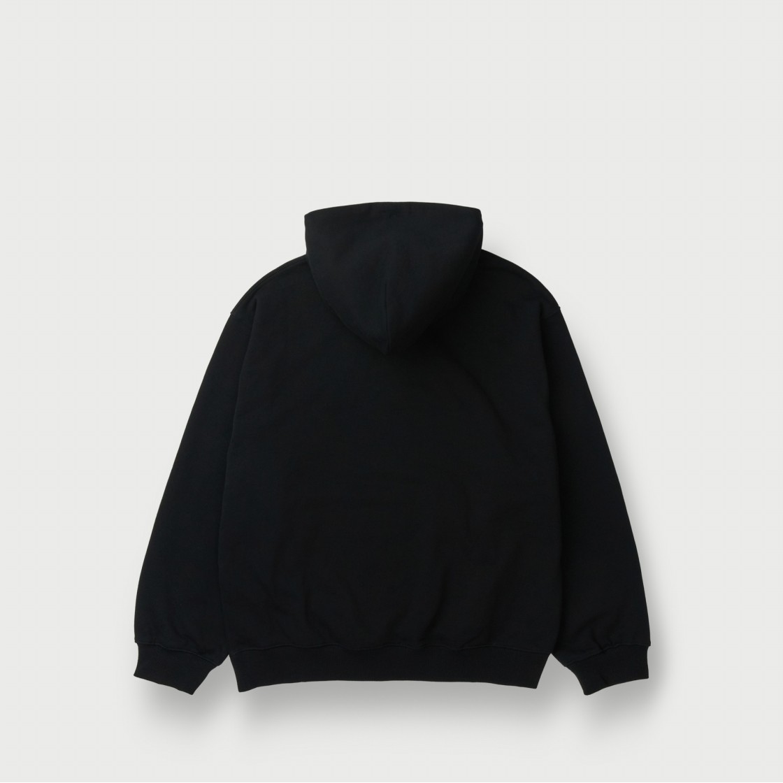이로 베셀스 베이직 로고자수 스웻후디 블랙(Iro Vessels Basic Logo Embroidered Sweat Hoodie Black) - 3