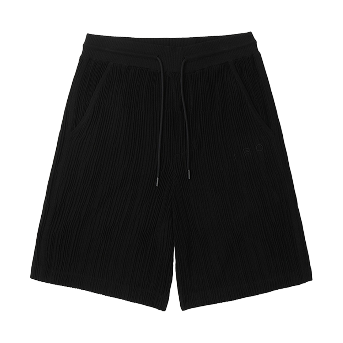 이로 엠플리츠 니트 플리츠 쇼츠 블랙(Iro Mpleats Knit Pleats Shorts Black)