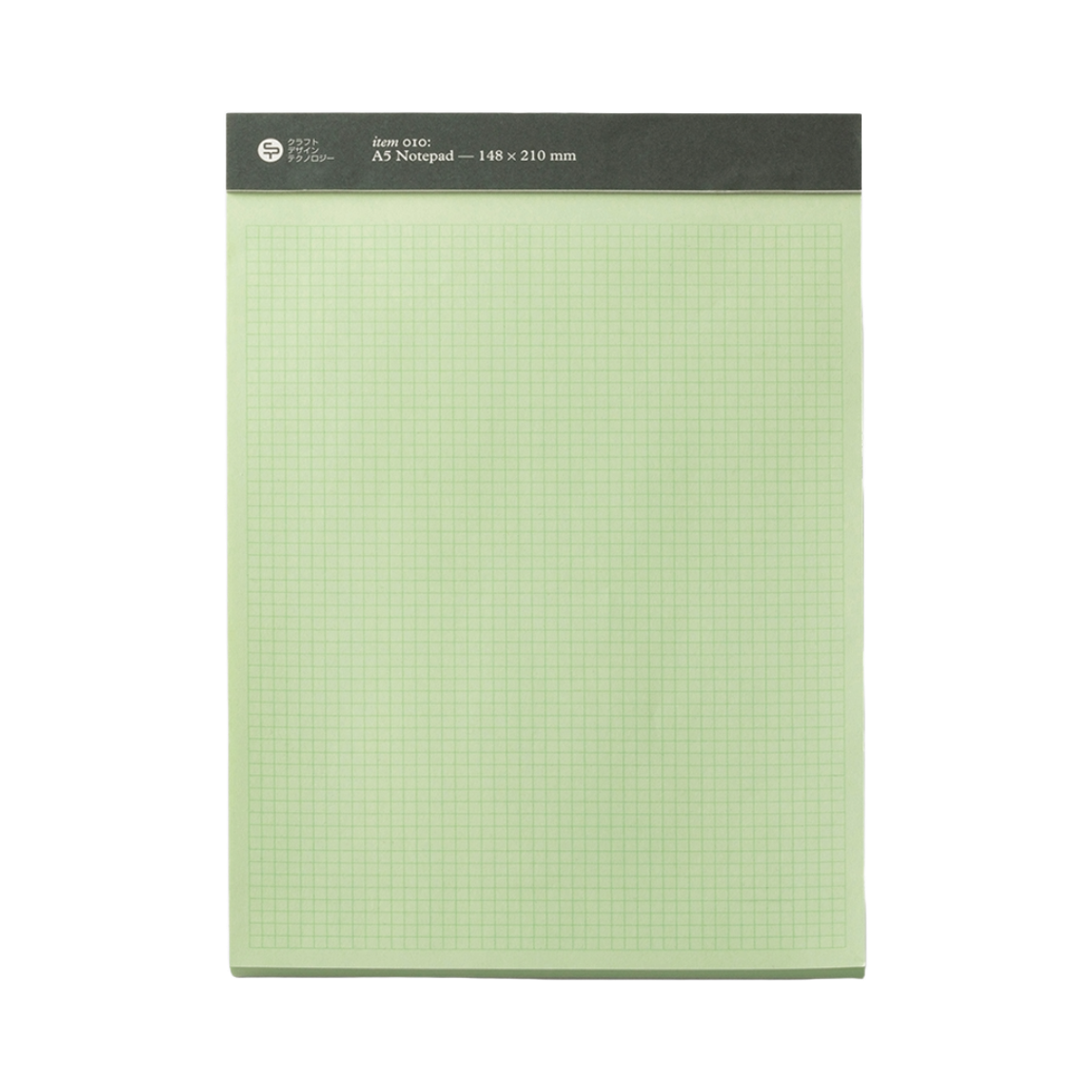 크래프트 디자인 테크놀로지 A5 노트 패드 페일 그린 다크 그린(CRAFT DESIGN TECHNOLOGY A5 Notepad Pale Green Dark Green) - 2