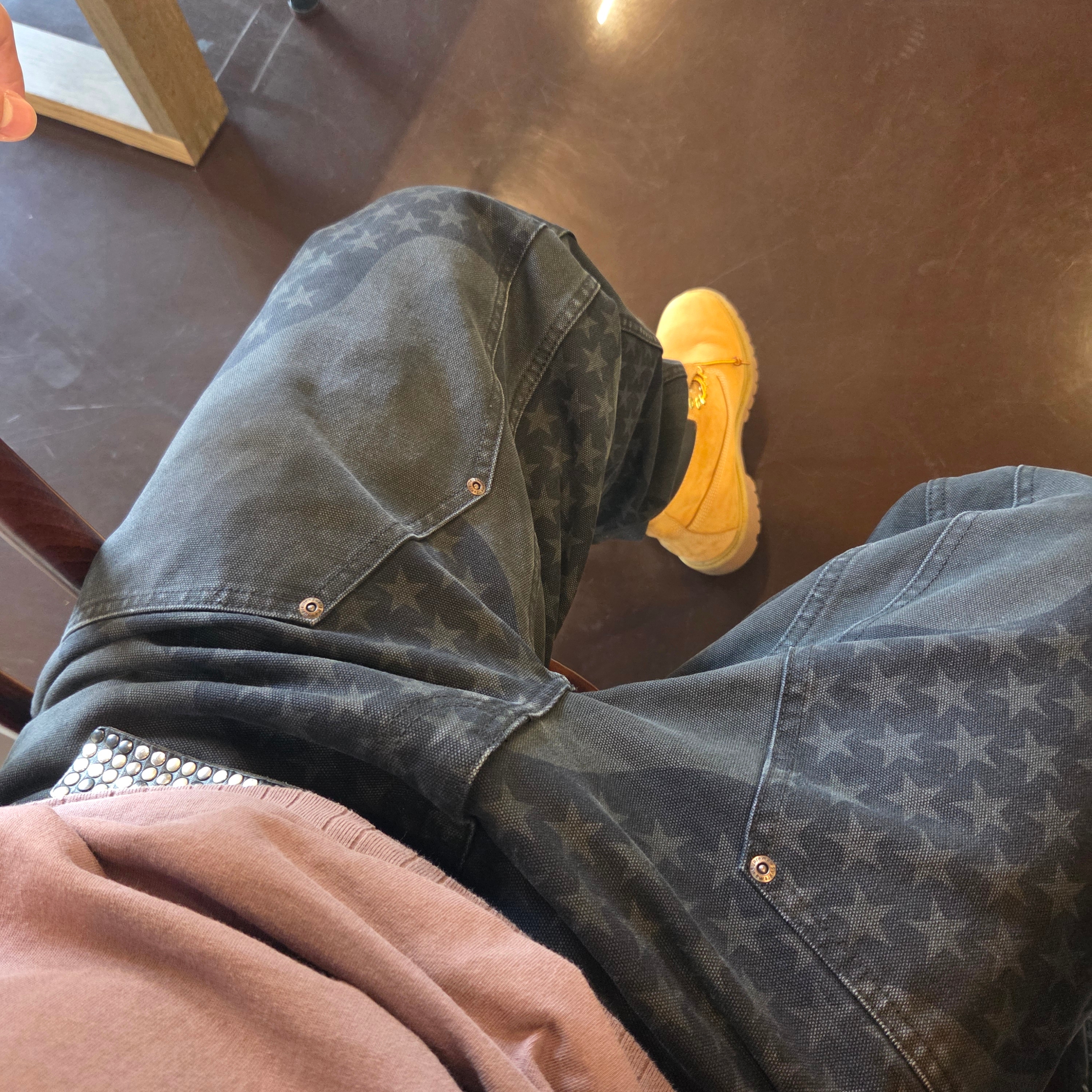 Supreme Flag Double Knee Painter Pant Black - 26SS, Timberland Premium 6 inch Waterproof Boot Wheat Nubuck - Wide 착용 스타일