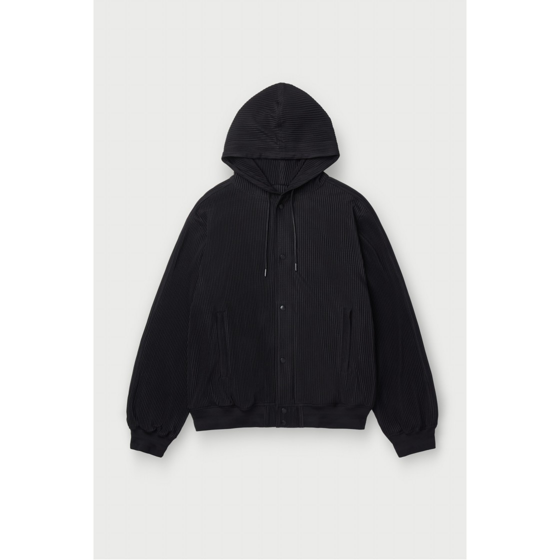 이로 옴벨린스 플리츠 후드 점퍼 블랙(Iro Ombelines Pleats Hood Jumper Black) - 2