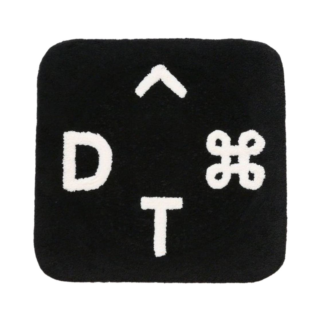 빔즈 T x 오가타 카즈마 x 시 러그 L 블랙(Beams T x Kazuma Ogata x Shi Rug L Black)