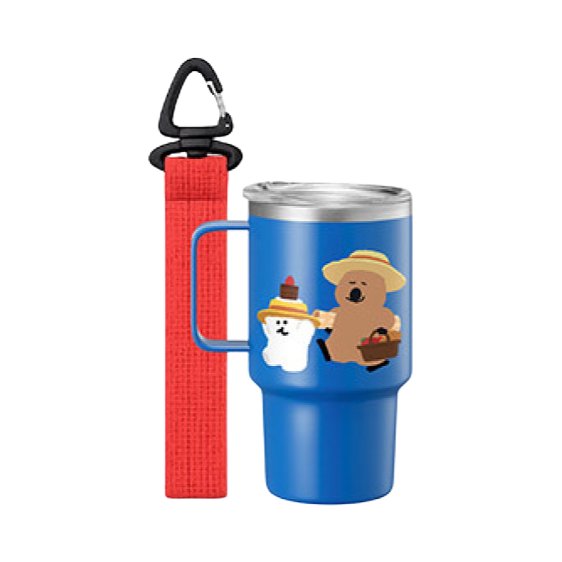 투썸플레이스 x 다이노탱 쁘띠 텀블러 110ml 블루(A Twosome Place x Dinotaeng Petit Tumbler 110ml Blue)