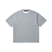 Iro Vasion Round Short Sleeve Cushion T-Shirt Gray
