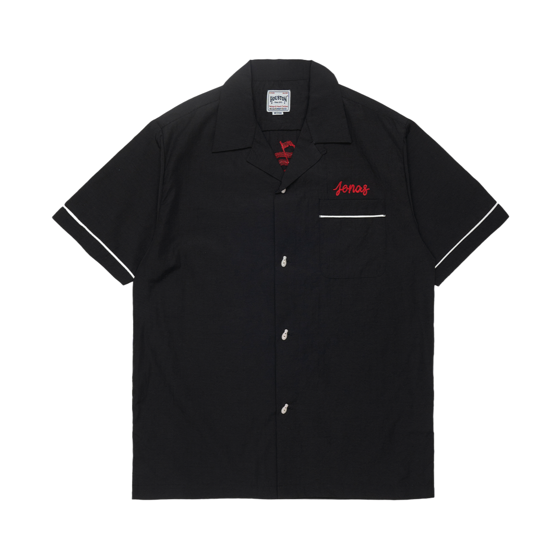 휴스턴 재팬 브로드 볼링 셔츠 핫 스파크 블랙 41321(Houston Japan Broad Bowling Shirt Hot Sparks Black 41321) - 1