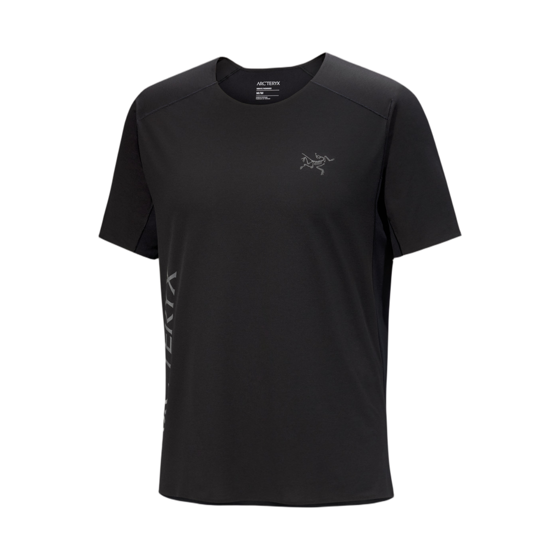 아크테릭스 노반 다운워드 로고 SS 티셔츠 블랙(Arc'teryx Norvan Downword Logo SS T-Shirt Black)