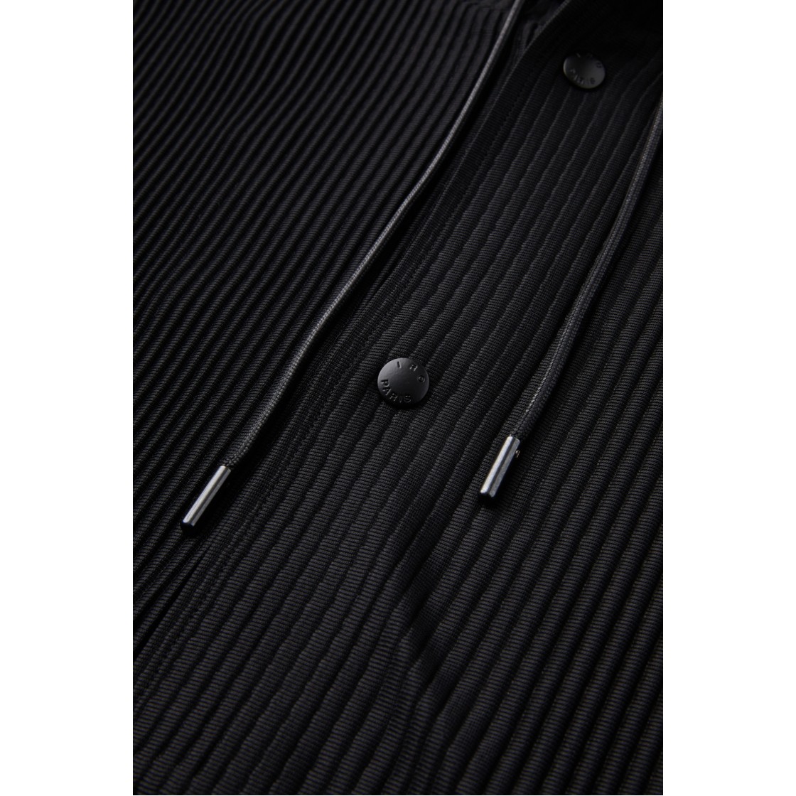 이로 옴벨린스 플리츠 후드 점퍼 블랙(Iro Ombelines Pleats Hood Jumper Black) - 5