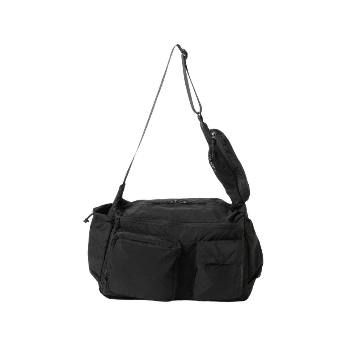 빔즈 하트 유틸리티 포켓 숄더백 블랙(Beams Heart Utility Pocket Shoulder Bag Black)