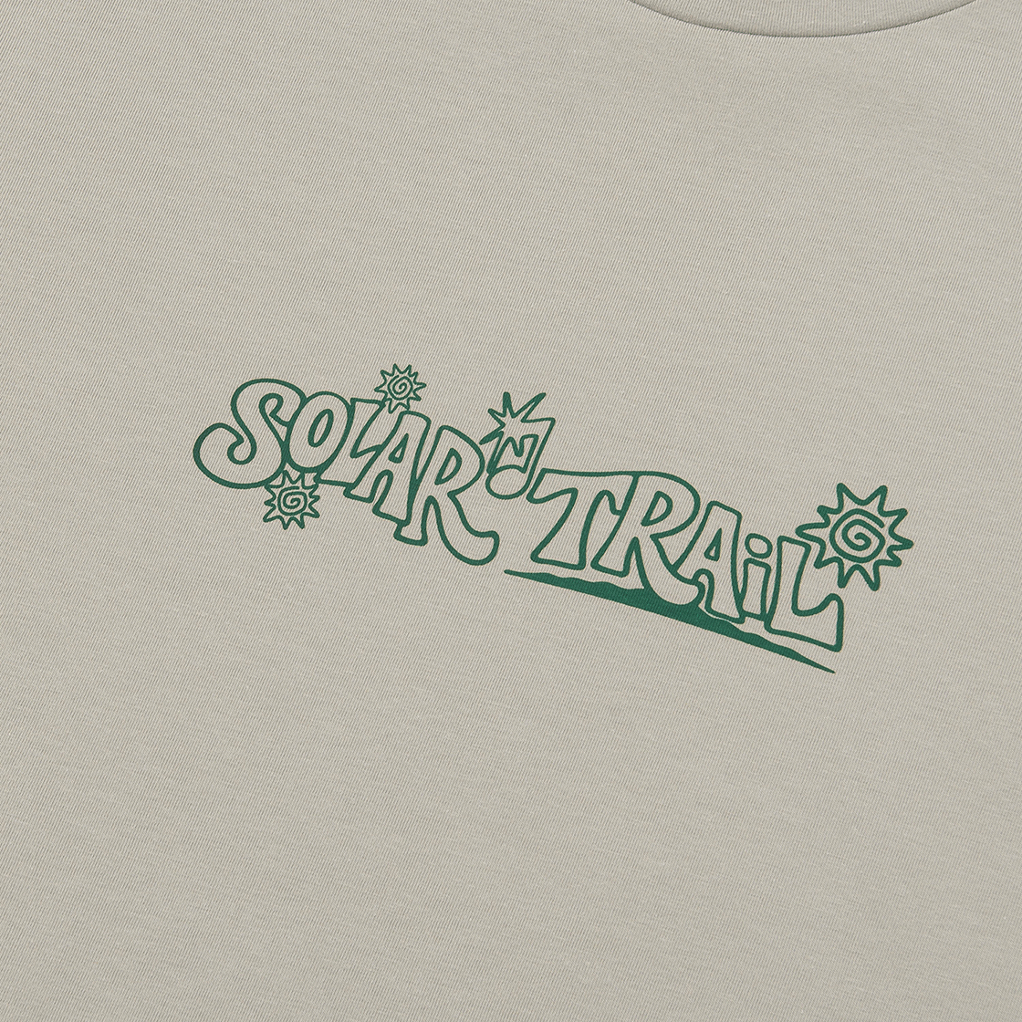 제로그램 SOLAR TRAIL Sorona 그래픽 반팔 티셔츠(ZEROGRAM Solar Trail Sorona Graphic SS Beige) - 3