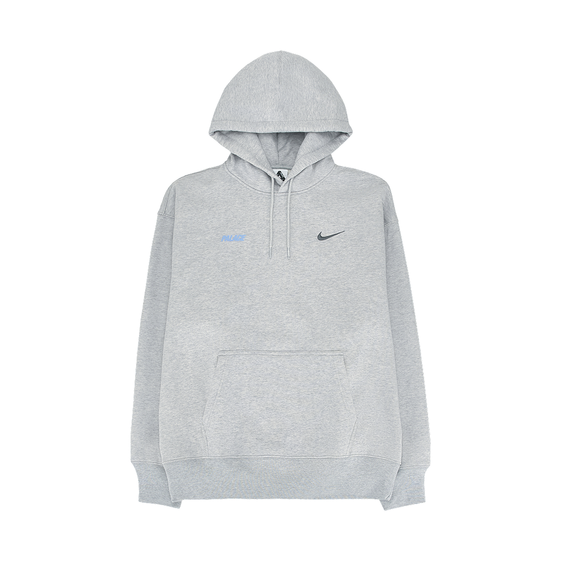 팔라스 x 나이키 폰트 스우시 후드 그레이 말 - 26SS(Palace x Nike Font Swoosh Hood Grey Marl - 26SS) - 2
