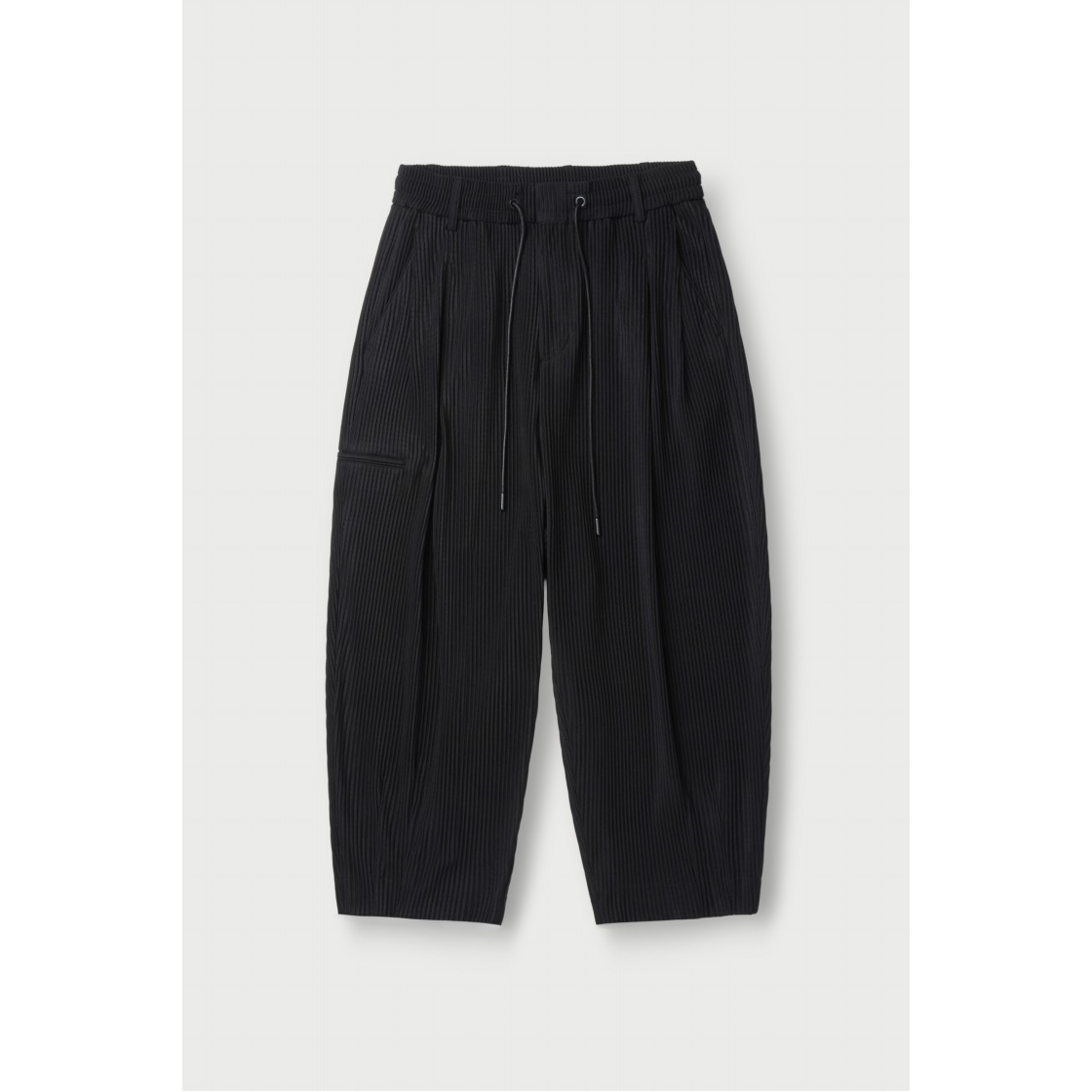 이로 녹턴 플리츠 캐롯핏 팬츠 블랙(Iro Nocturne Pleats Carrot Fit Pants Black) - 2