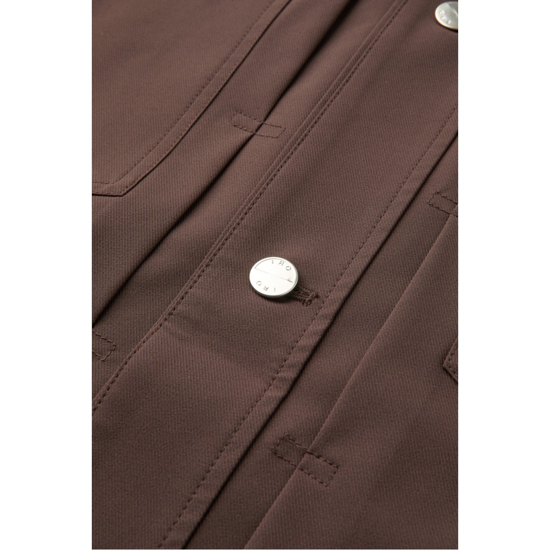 이로 재고원단 트윌스트레치 트러커 브라운(Iro Stock Fabric Twill Stretch Trucker Jacket Brown) - 6