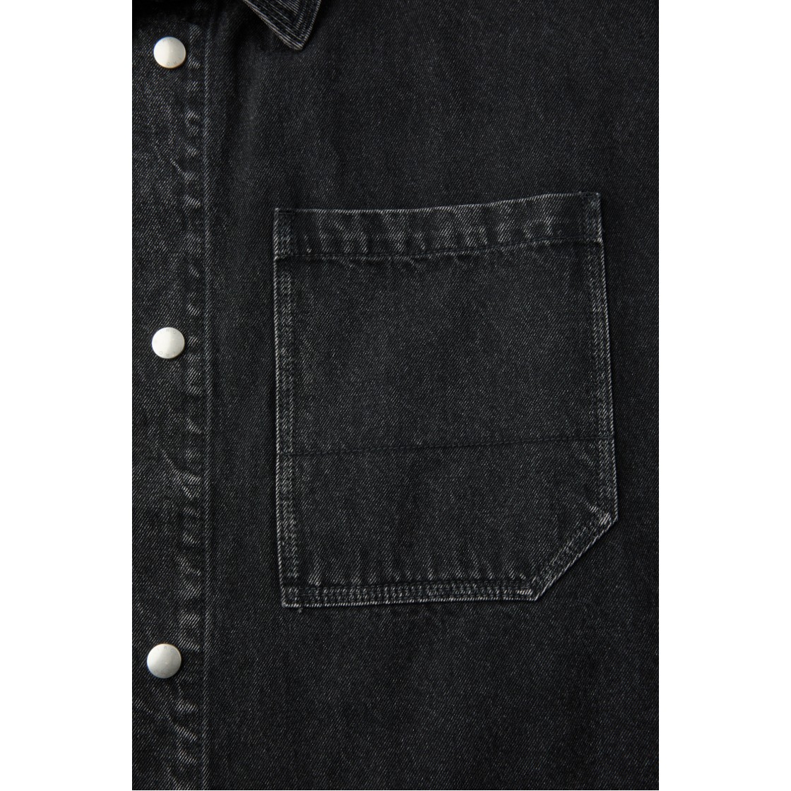 이로 첸 페이디드 데님 워크 자켓 블랙(Iro Chen Faded Denim Work Jacket Black) - 5