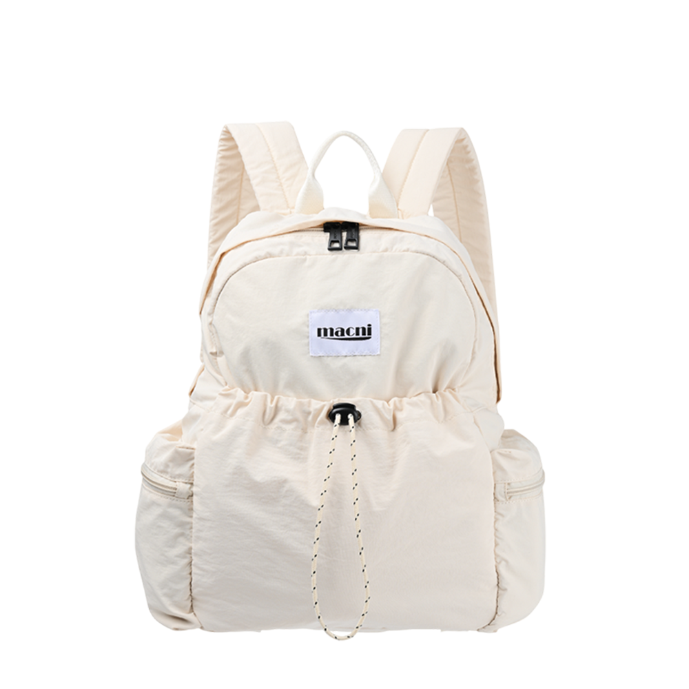 마크니 아이콘 백팩 아이보리(MACNI Icon Backpack Ivory)