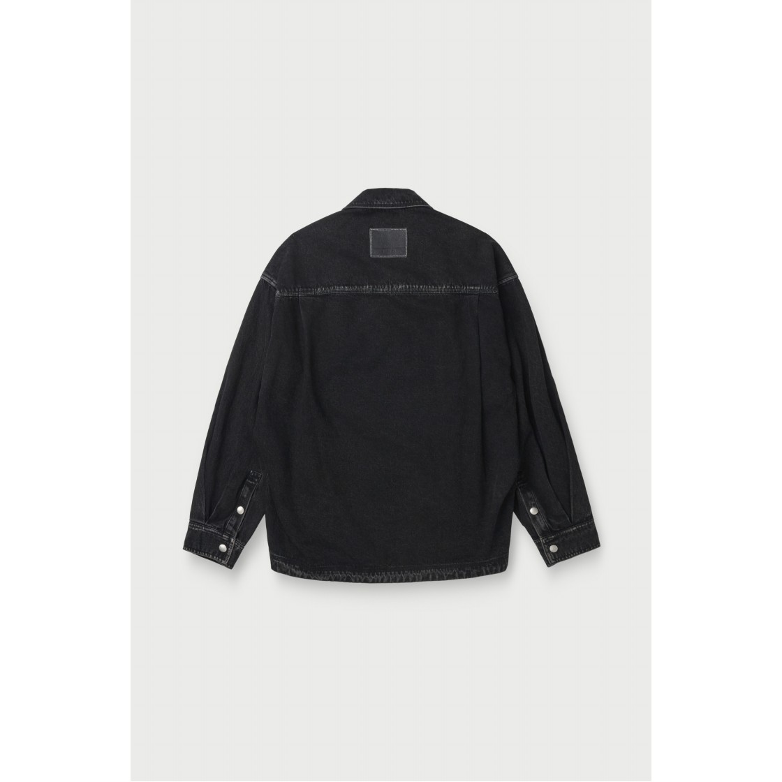 이로 첸 페이디드 데님 워크 자켓 블랙(Iro Chen Faded Denim Work Jacket Black) - 3