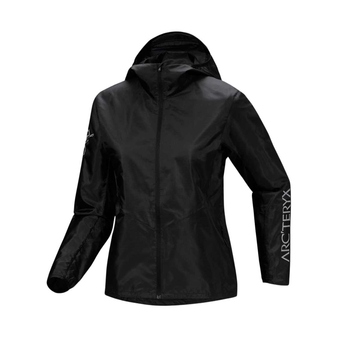 (W) 아크테릭스 노반 윈드쉘 후디 블랙((W) Arc'teryx Norvan Windshell Hoody Black) - 1