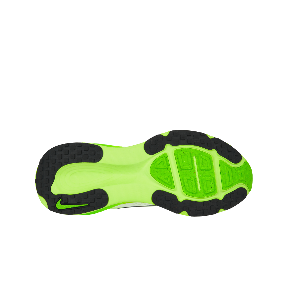 (W) 나이키 보메로 18 화이트 일렉트릭 그린((W) Nike Vomero 18 White Electric Green) - 2