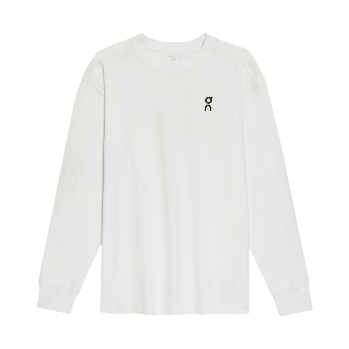 1ME30120069 On Running Club Long T-Shirt White