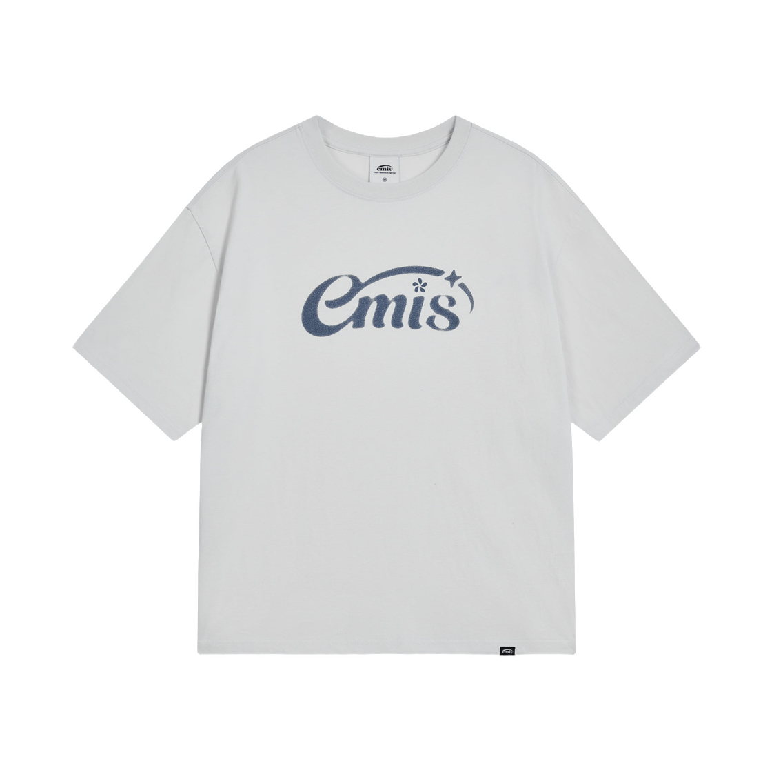 이미스 헤일로 로고 티셔츠 라이트 그레이(Emis Halo Logo T-Shirt Light Gray)