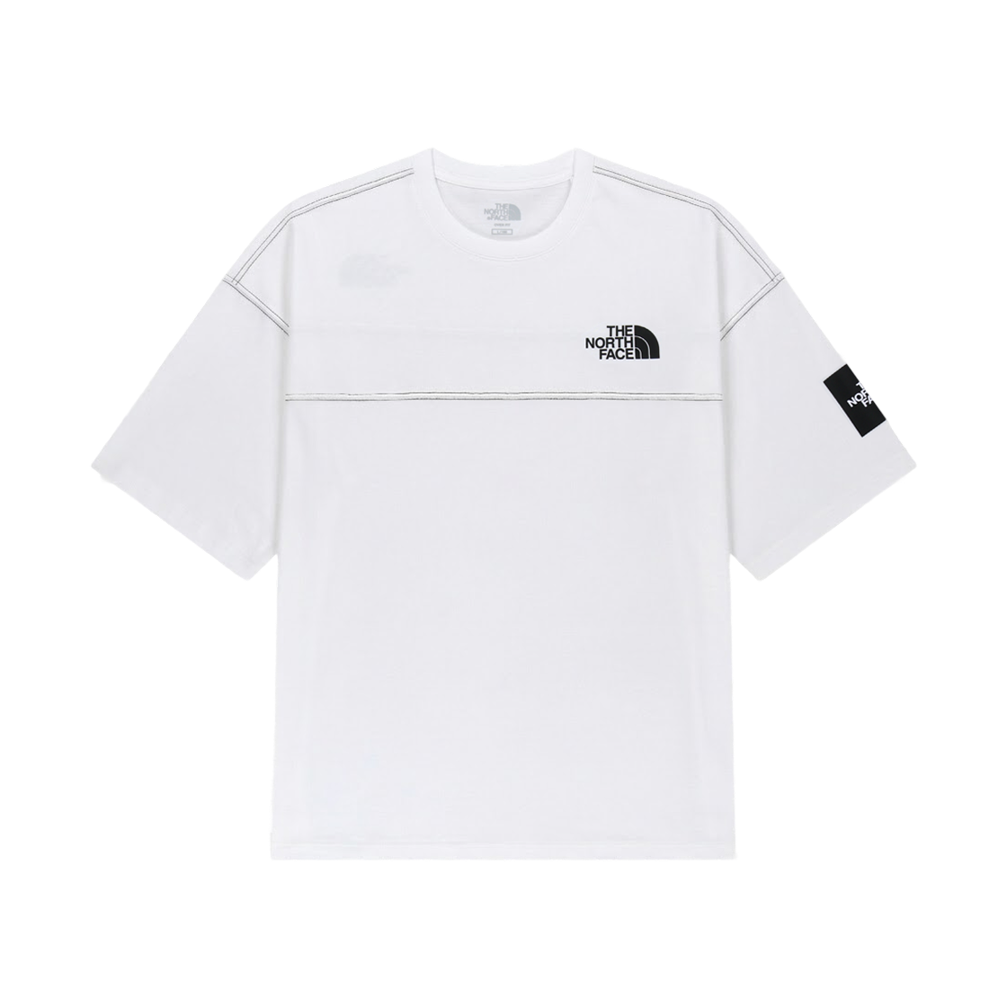NT7US06K The North Face White Label Stitch Dyeing S/S R/T-Shirt White - 26SS