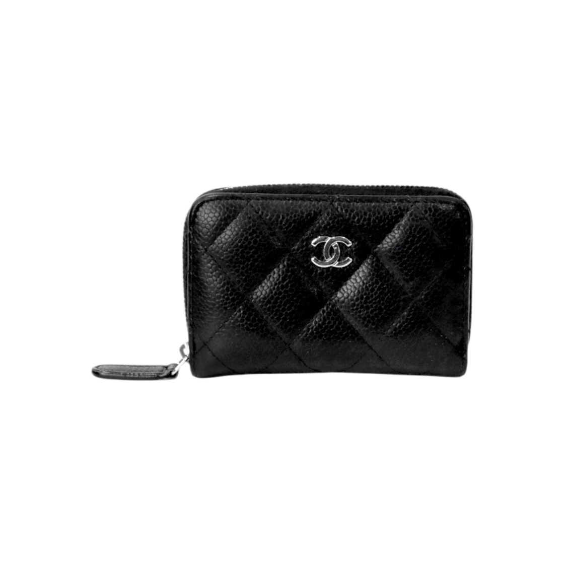샤넬 블랙 지퍼 카드 지갑(Chanel Black Zip Card Wallet)