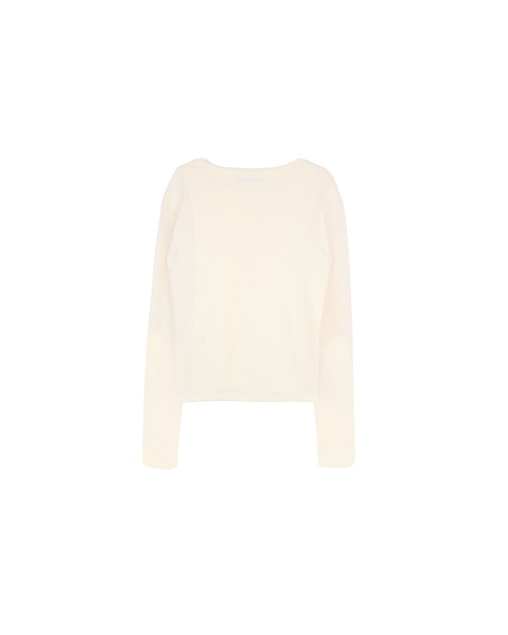 미와이후 사이드 슬릿 롱 슬리브 아이보리(Miyhoo Side Slit Long Sleeve Ivory) - 2