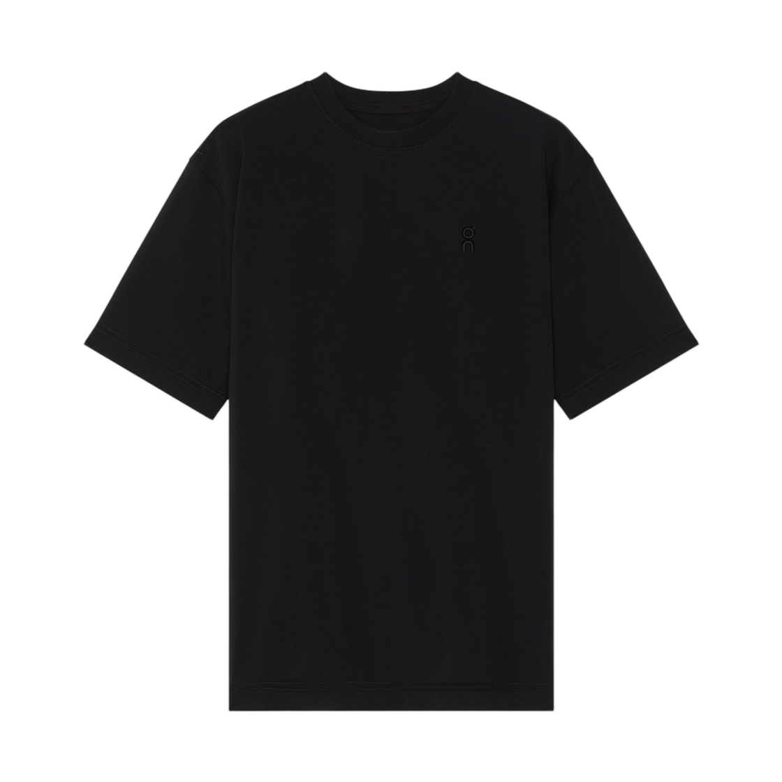 1WG11070553 (W) On Running Club Collective T-Shirt Black