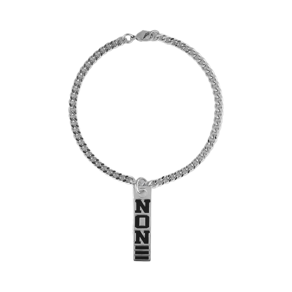 논논 지퍼 태그 브레이슬릿(Nonenon Zipper Tag Bracelet) - 1