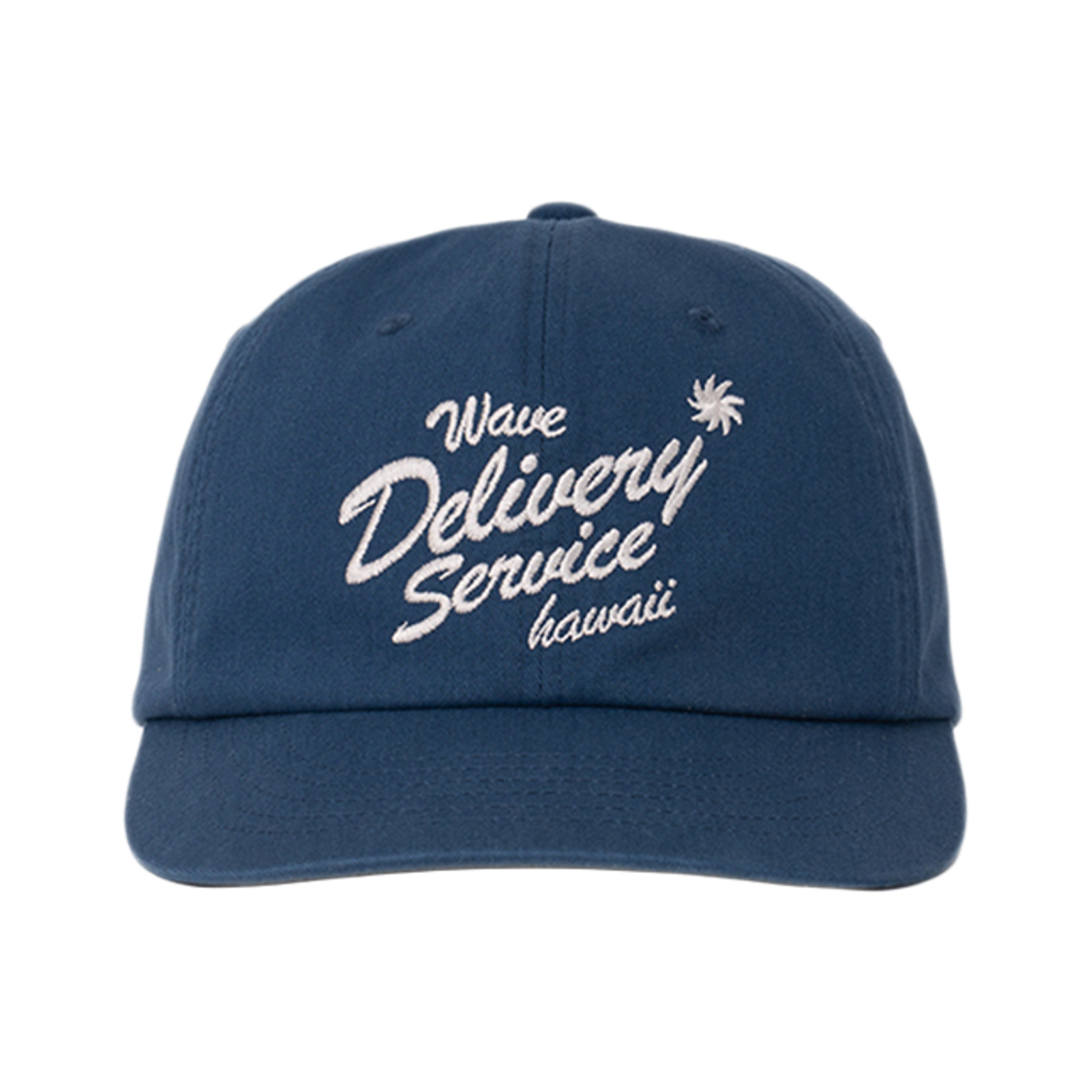 빅웨이브 컬렉티브 웨이브 딜러버리 서비스 워싱 볼캡 워시드 블루(BIGWAVE COLLECTIVE Wave Delivery Service Cotton Cap Washed Blue) - 1